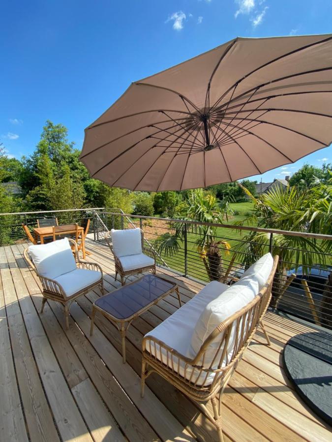 Le Jardin Des Sens Villa Chasne-sur-Illet Eksteriør billede
